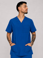 Polera Clínica Antifluido Hombre