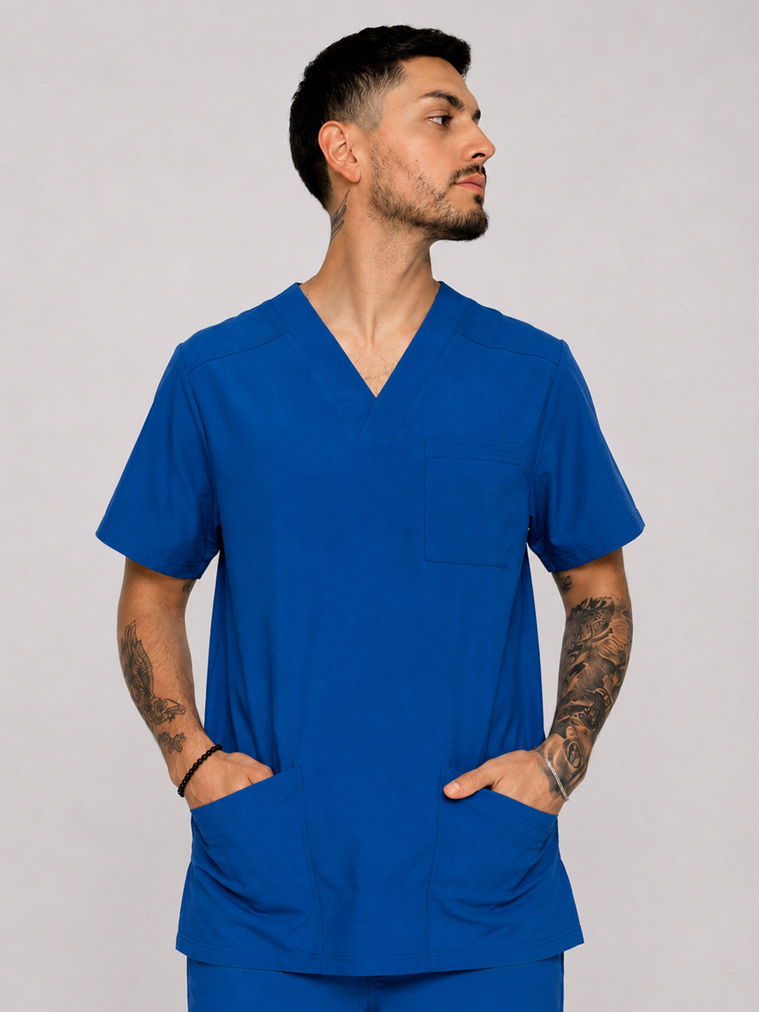 Polera Clínica Antifluido Hombre
