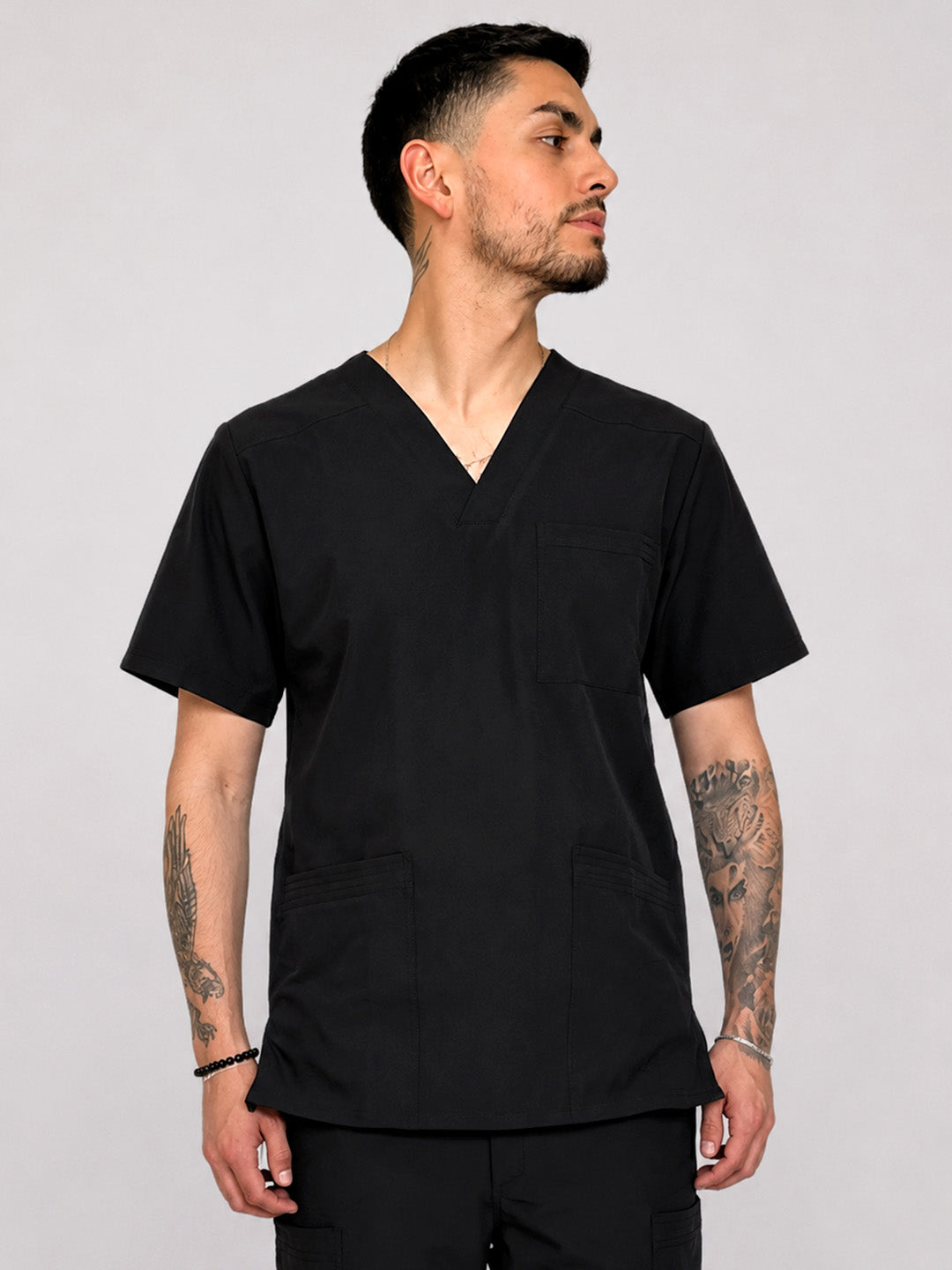 Polera Clínica Antifluido Hombre