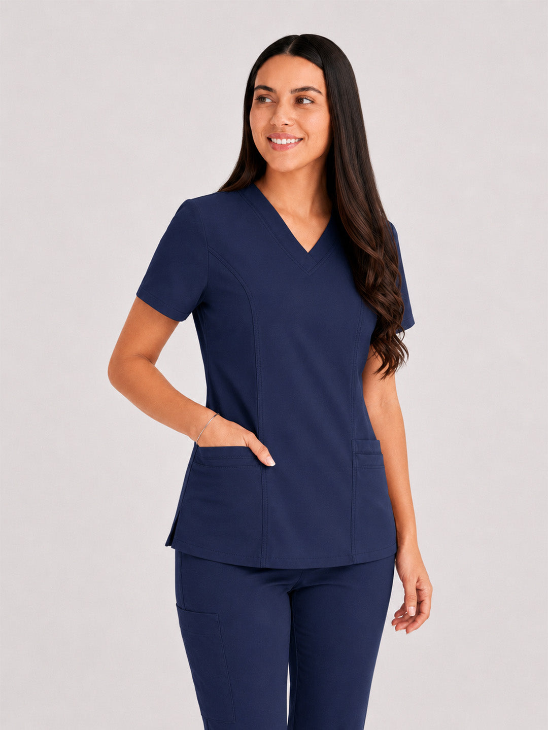 Top Clínico Maite Antifluido Mujer
