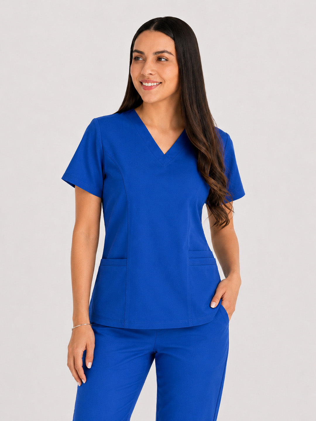 Top Clínico Maite Antifluido Mujer