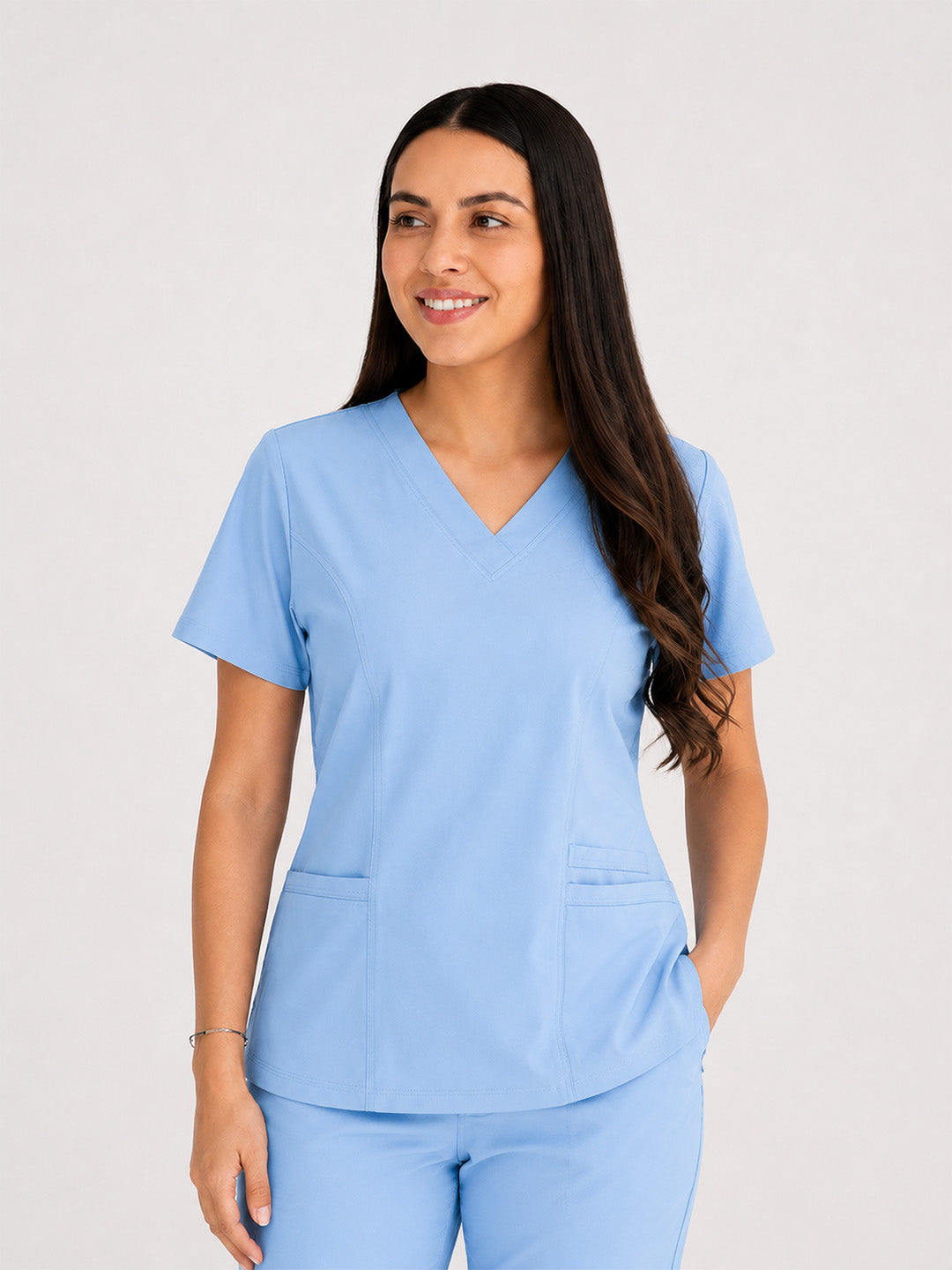 Top Clínico Maite Antifluido Mujer
