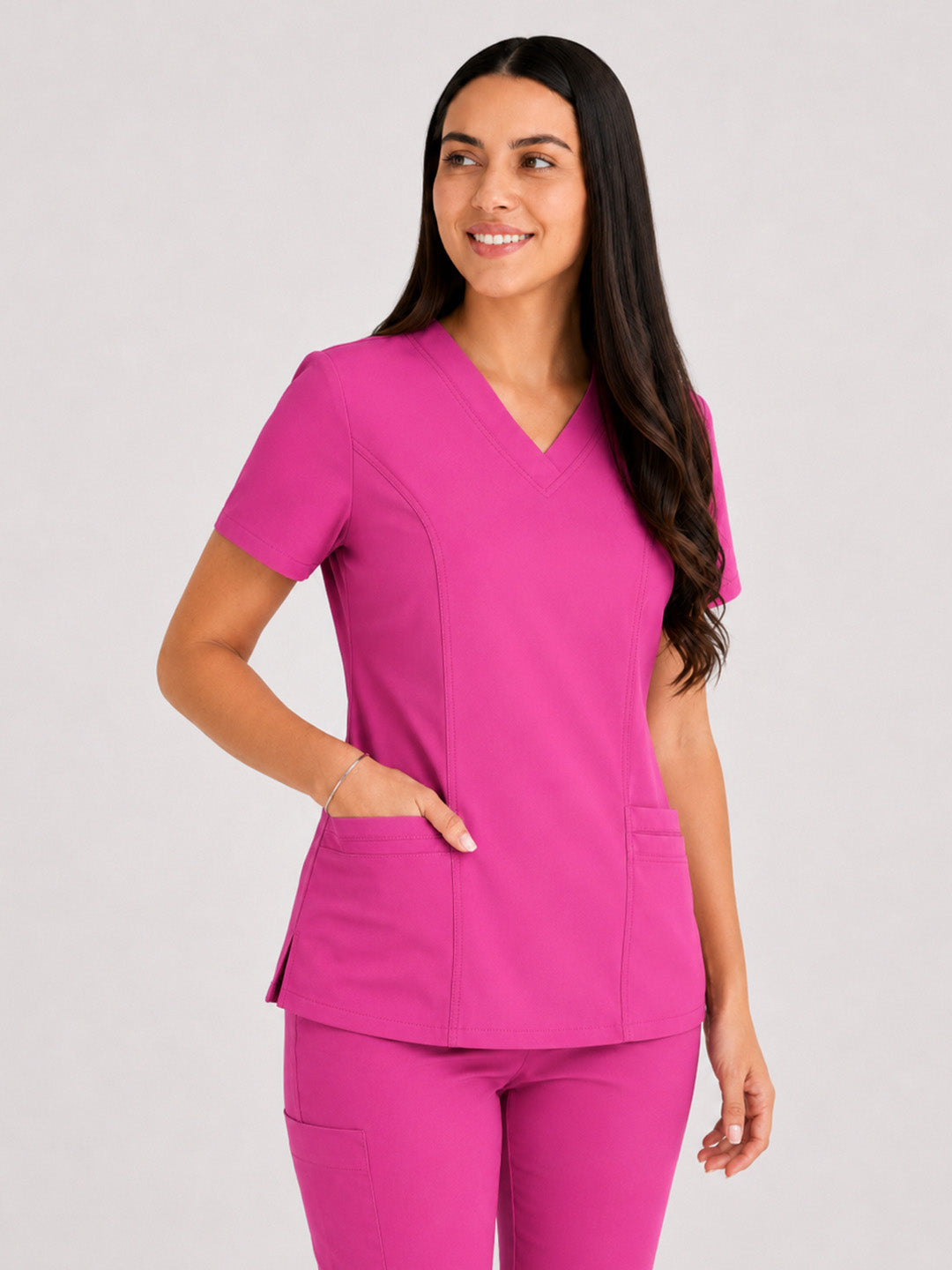 Top Clínico Maite Antifluido Mujer