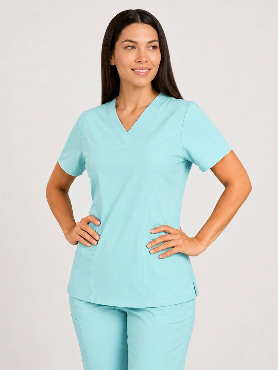 Top Clínico Maite Antifluido Mujer