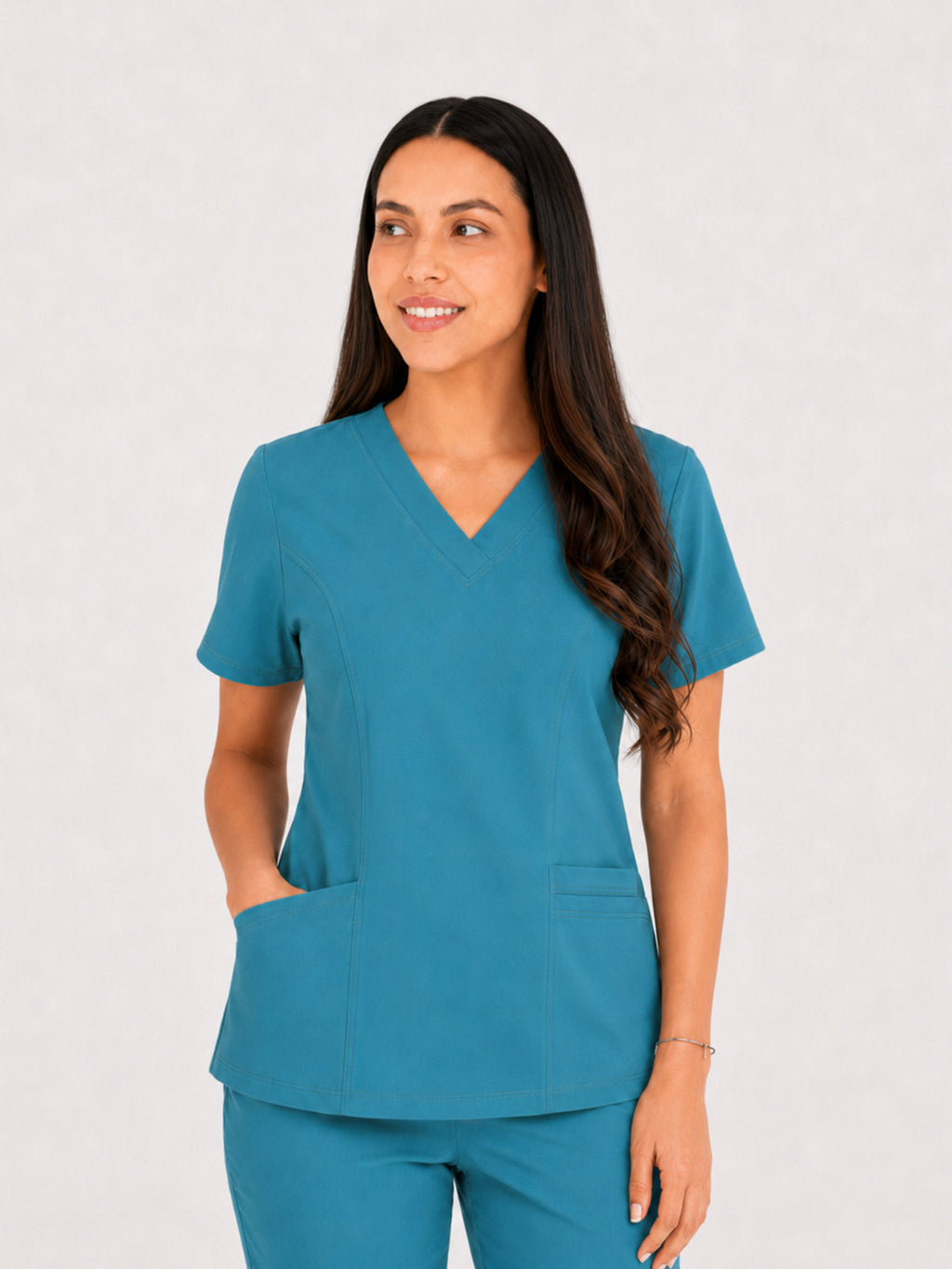Top Clínico Maite Antifluido Mujer