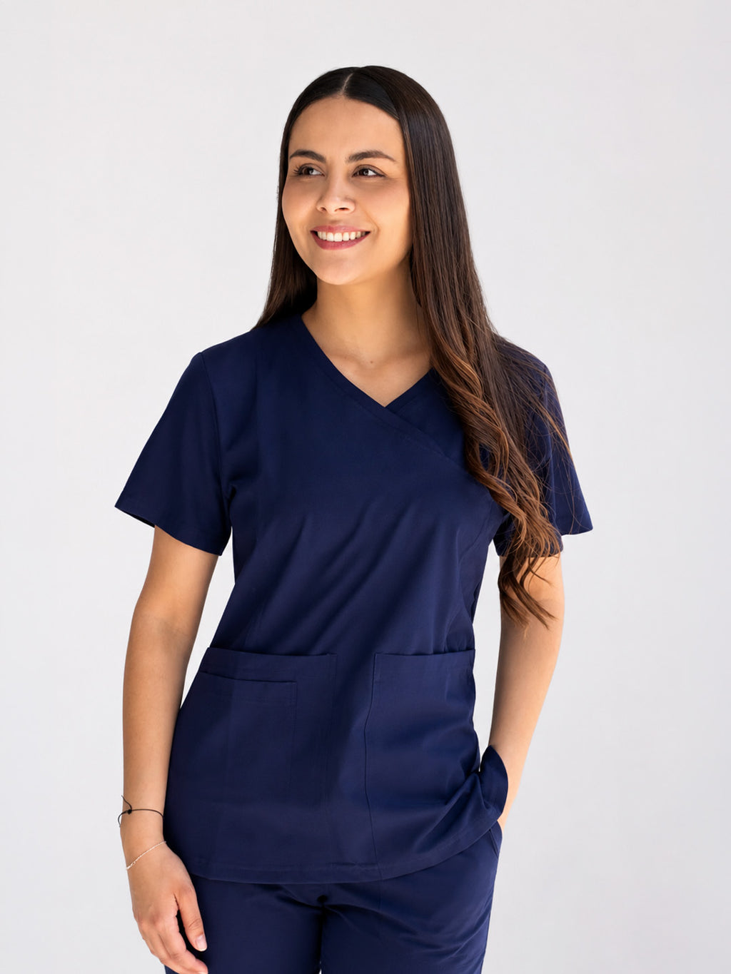 Top Clínico Micaela Antifluido Mujer