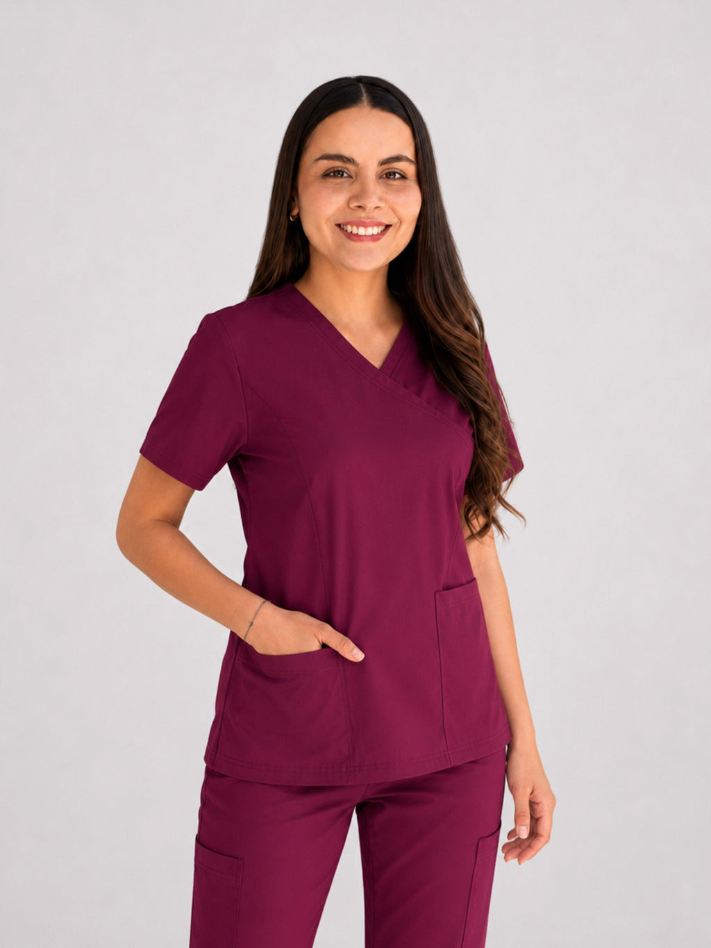 Top Clínico Micaela Antifluido Mujer
