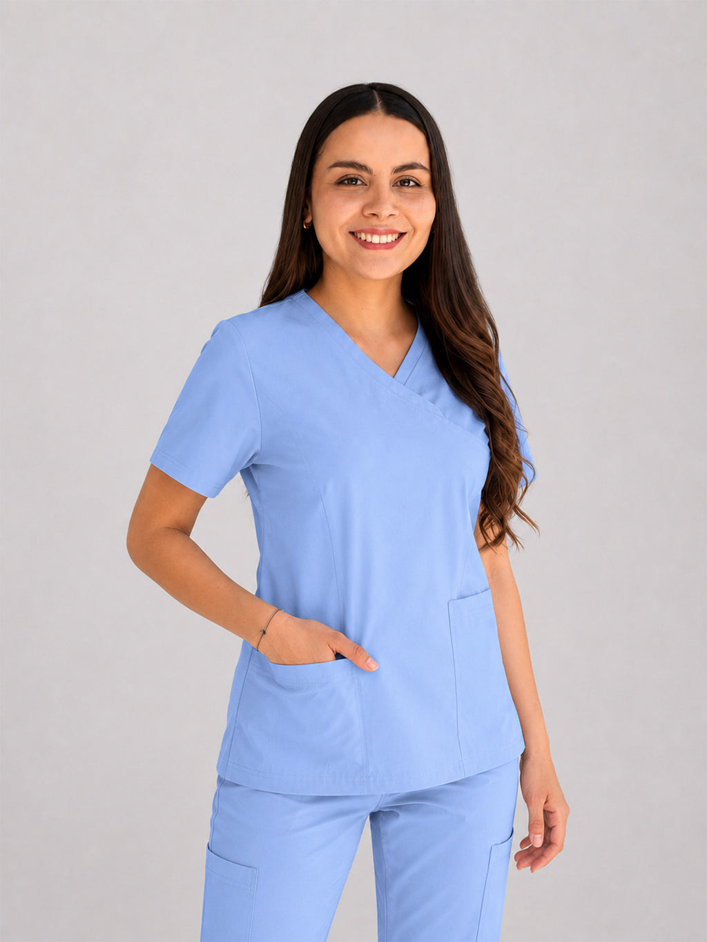 Top Clínico Micaela Antifluido Mujer