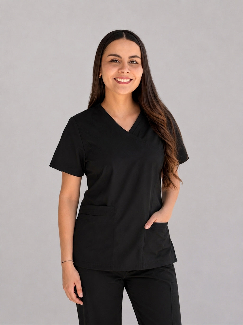 Top Clínico Micaela Antifluido Mujer