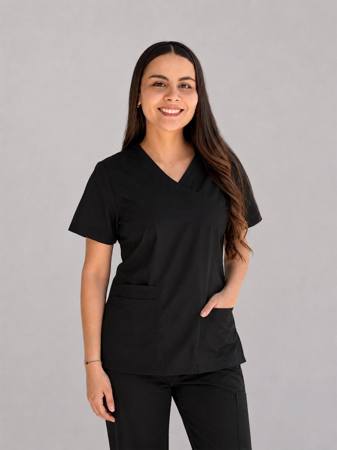 Top Clínico Micaela Antifluido Mujer